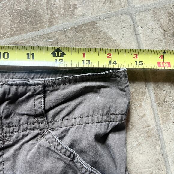 Vtg Y2K SO Wear It Declare It Cargo Capri Pants Low Rise Grunge Skater Outdoor - Picture 5 of 8